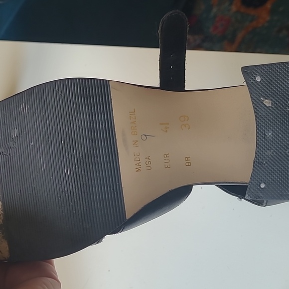 Solid heel leather shoes size 41 - Picture 3 of 4